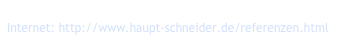 Email: info@blechnermeister.de Internet: http://www.haupt-schneider.de/referenzen.html 